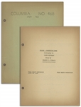 Moe Howards Personally Owned Three Stooges Columbia Pictures Script for Their 1940 Film, From Nurse to Worse -- Starring Curly as a Hound Dog